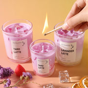 Handmade Taro Latte Candle