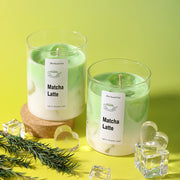 Handmade Matcha Latte Candle