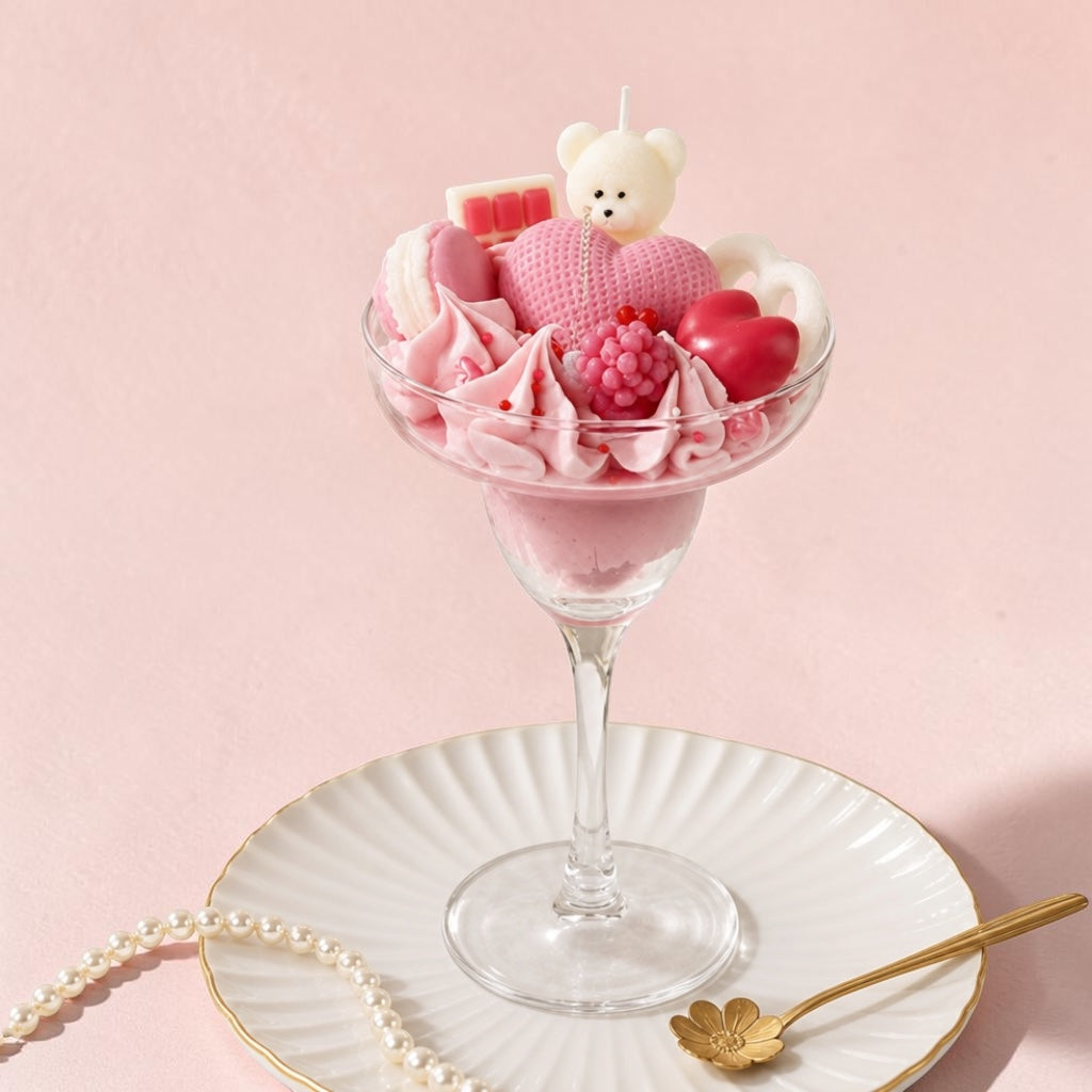 Handmade Desert-Style Creative Cream Cupcake Scented Candle