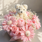 Floral Candle Bouquet