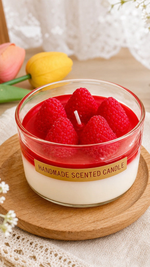 Handmade Strawberry Bliss Candle