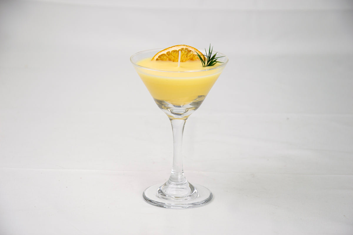 Citrus & Rosemary Martini Candle
