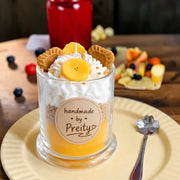 Handmade Banana Pudding Scented Candle