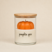 Handmade Pumpkin in Glass