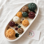 Autumn Pumpkin Soy Candle Tray