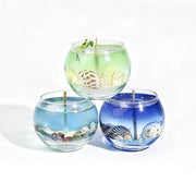 Handmade Beach-Inspired Gel Wax Candle