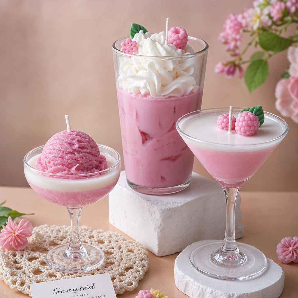 Trio- Dessert-Inspired Candle Collection