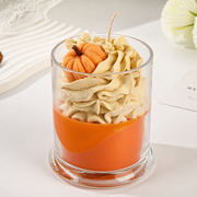 Handmade Pumpkin Candle