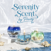 Handmade Beach-Inspired Gel Wax Candle