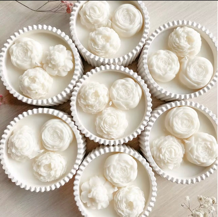 Handmade Flower Aroma Candle