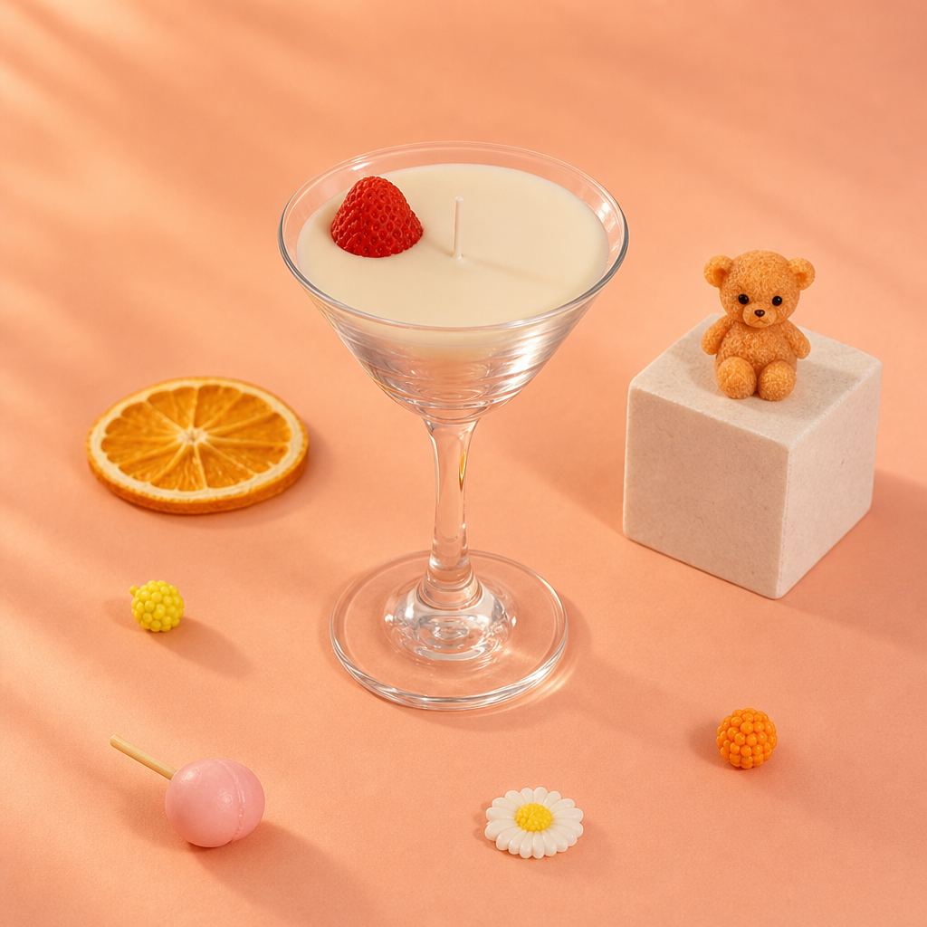 Strawberry Creme Soy Candle