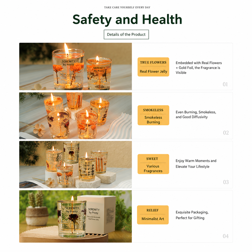Romantic Times Gel Wax Candle