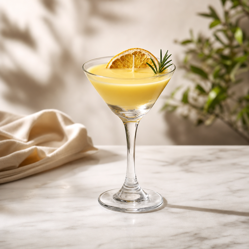 Citrus & Rosemary Martini Candle