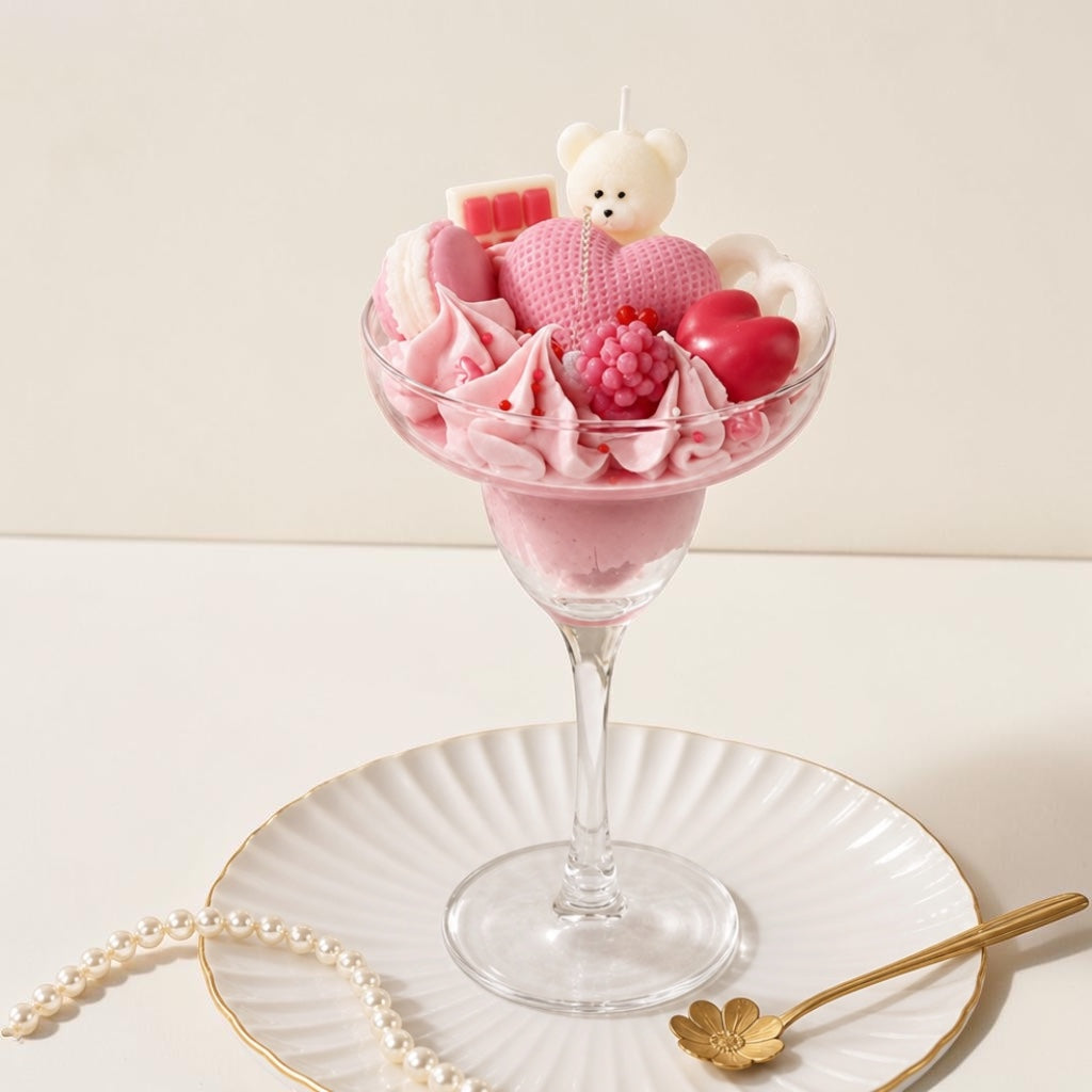 Handmade Desert-Style Creative Cream Cupcake Scented Candle