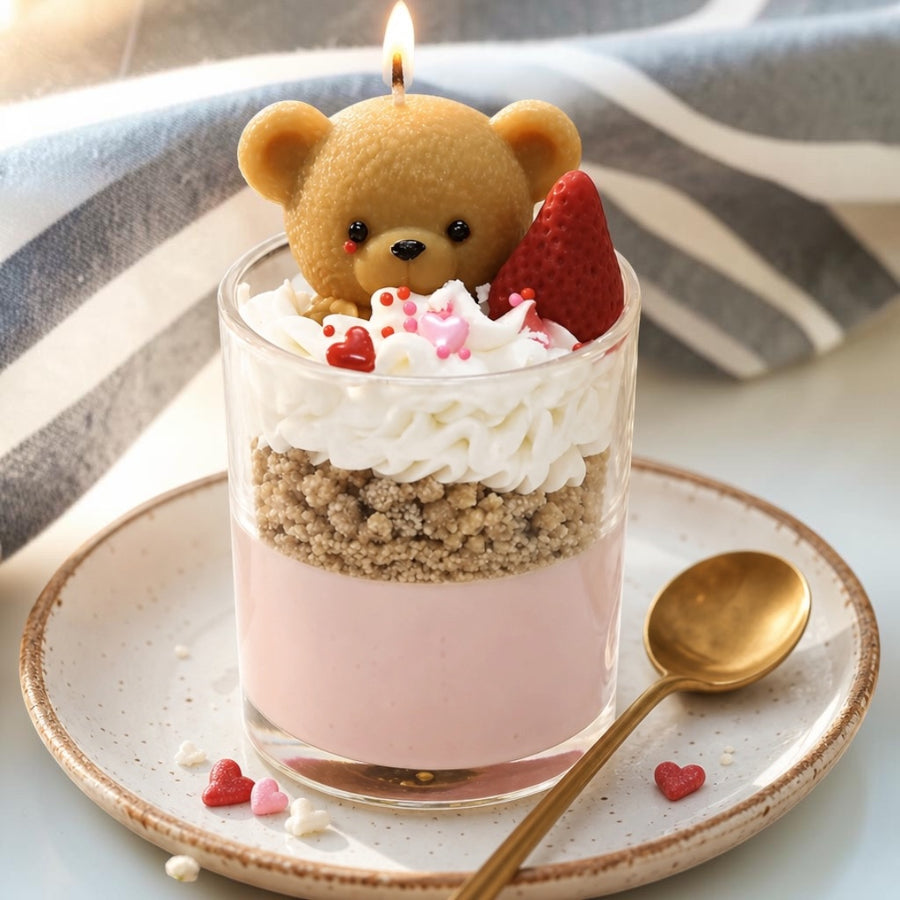 Teddy Bear Scented Candle