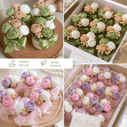Petal & Glow Floral Soy Candle Favor