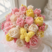 Tulip Flower Candle Bouquet