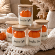Handmade Pumpkin in Glass