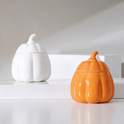 Ceramic Pumpkin Jar