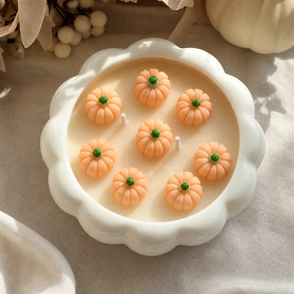Ceramic Pumpkin Jar