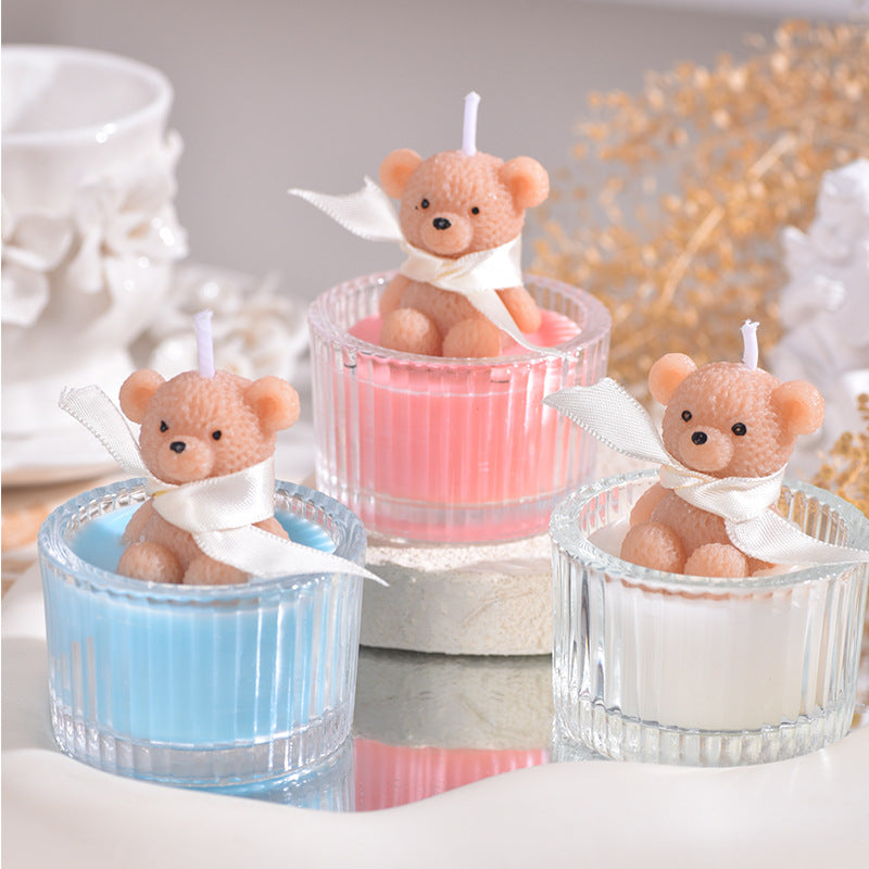 Bear in a Cup Scented Candle