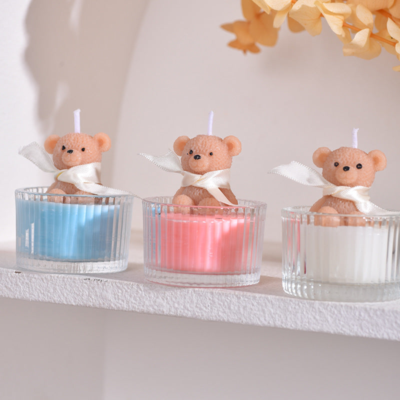 Bear in a Cup Scented Candle