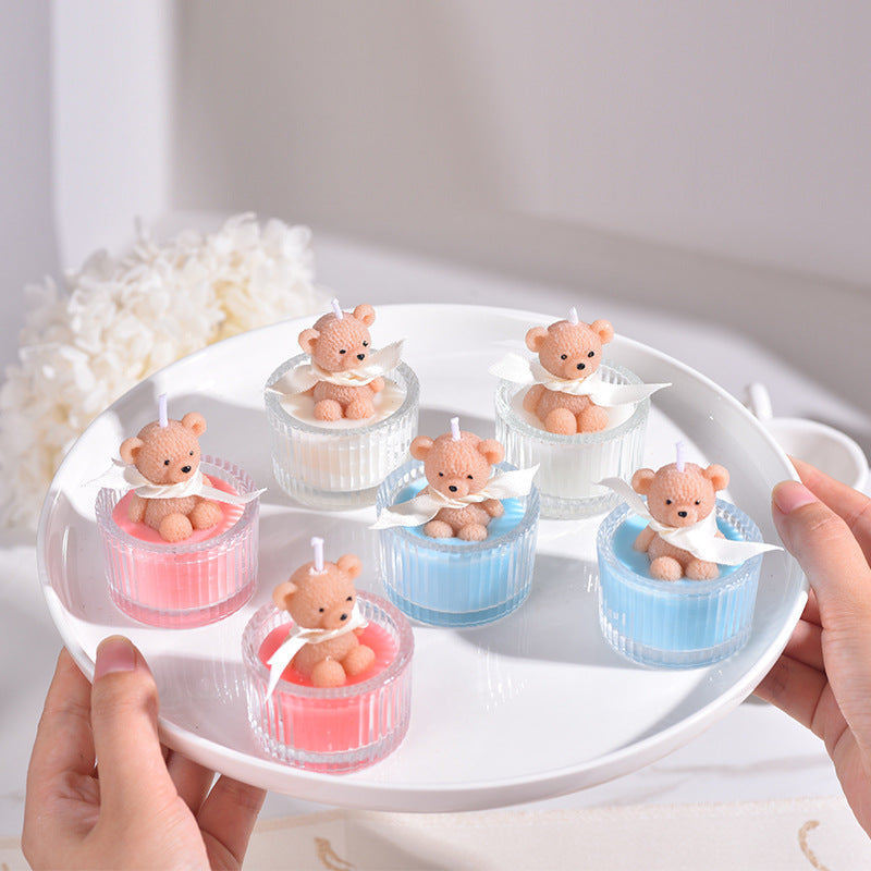 Bear in a Cup Scented Candle