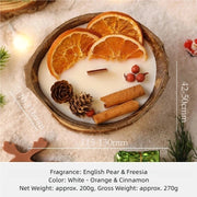 Coconut Shell Botanical Candle