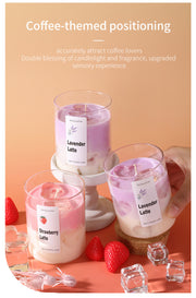 Lavender Latte Candle