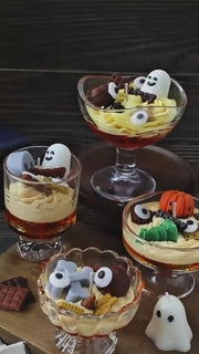 3 Piece- Handmade Spooky Sweet Halloween Candle Collection Set