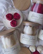 Tulip Bloom Candle video