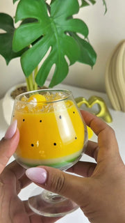 Handmade Mango Sunrise Candle