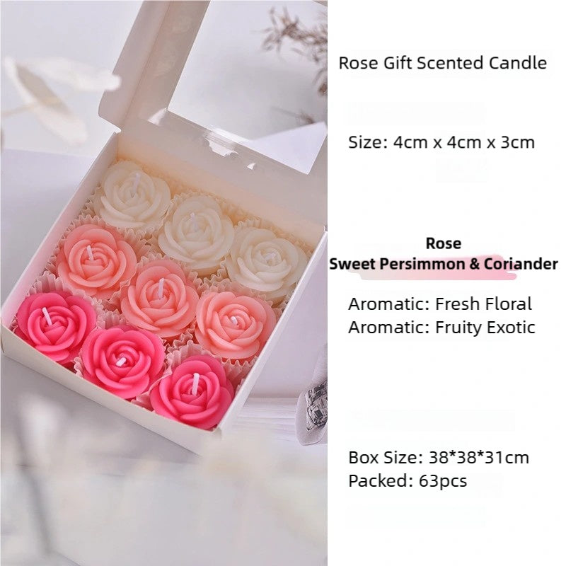 Rose Gift Scented Candles