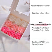 Rose Gift Scented Candles