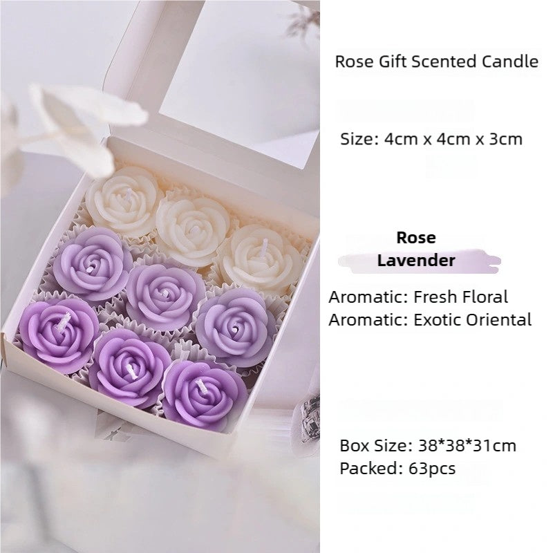 Rose Gift Scented Candles