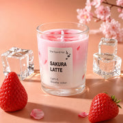 Sakura Latte Candle