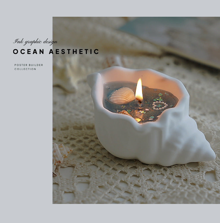 Sea Shell Candle