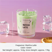 Handmade Matcha Latte Candle