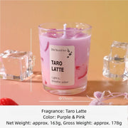 Handmade Taro Latte Candle
