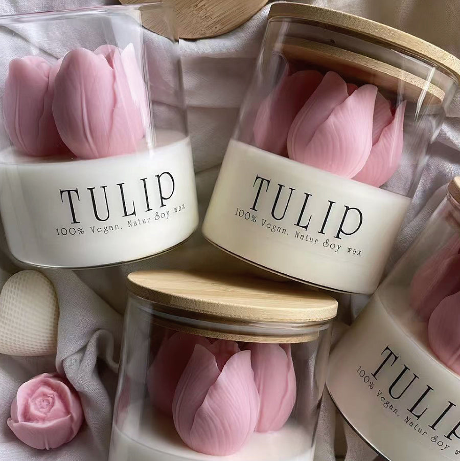 Tulip Bloom Candle