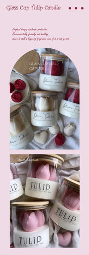 Tulip Bloom Candle