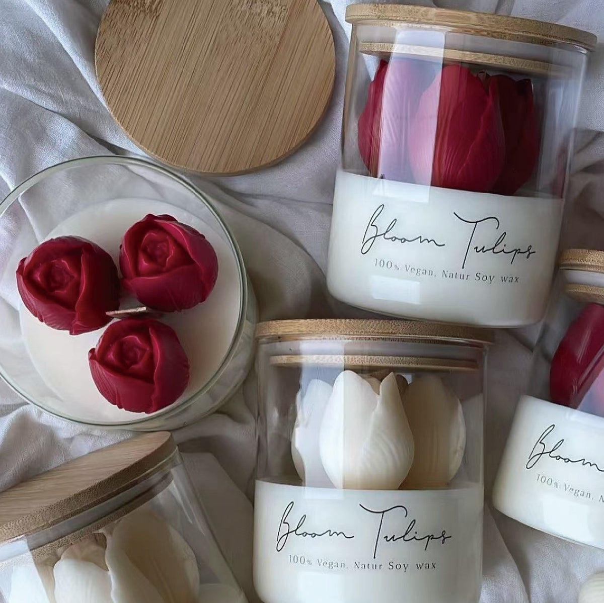 Tulip Bloom Candle