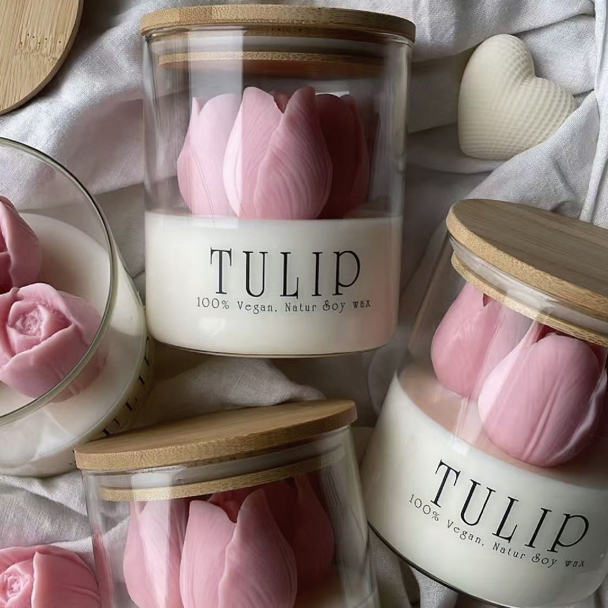 Tulip Bloom Candle
