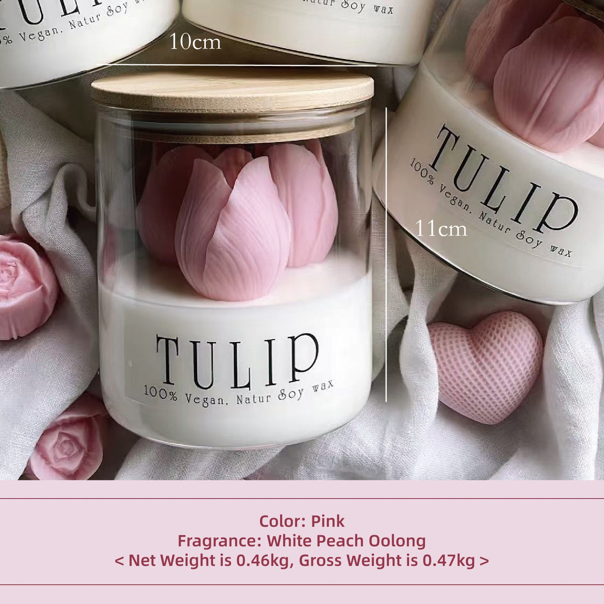 Tulip Bloom Candle