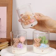 Whimsical Bear Candle Jar
