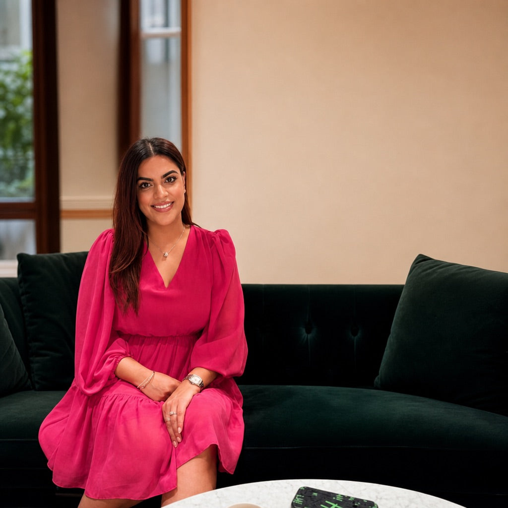 Preity Chauhan - Founder of Serenity Scent Candles